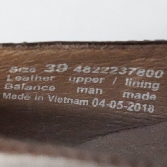 Dansko, Leather Tenley Clog Slip-on Shoes, Brown - Picture 9 of 9